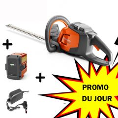 Pack Taille haies 115iHD45 + Chargeur QC80 + Batterie BLi10 Husqvarna